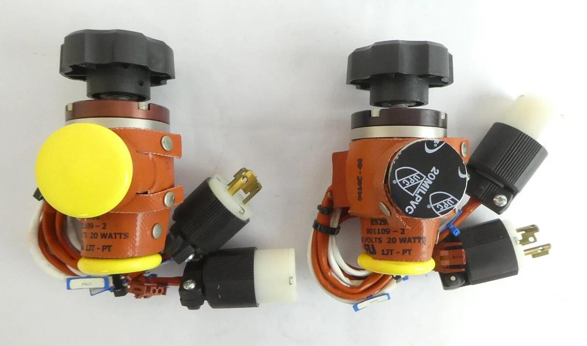 Used Nor-Cal Products 279875 Isolation Valve with Heater Jacket Lot of 4 Working