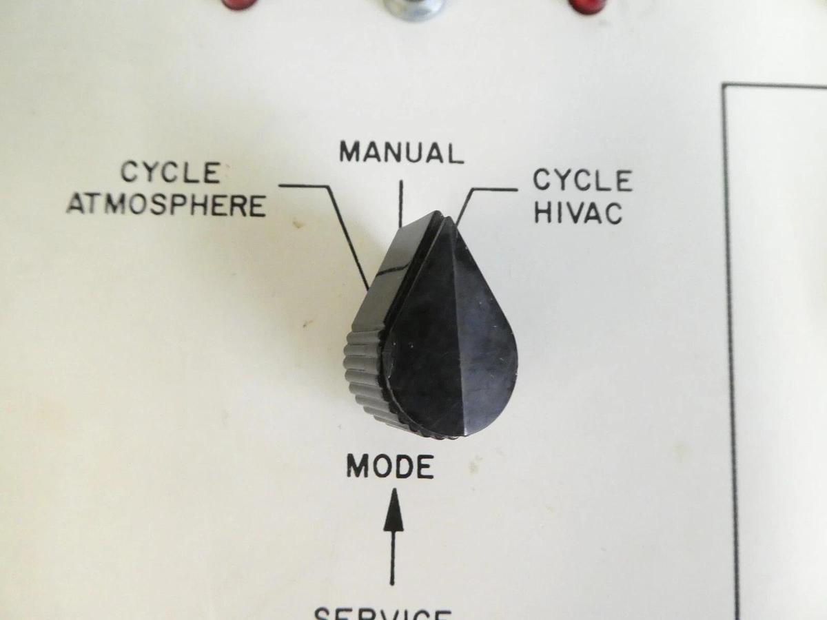 Used Varian Semiconductor Equipment H0581-1 End Station Control Panel Bent Knob Spare