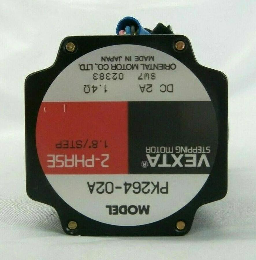 Used Oriental Motor PK264-02A Stepping Motor Bayside NR23S-015 Reseller Lot of 2 Used