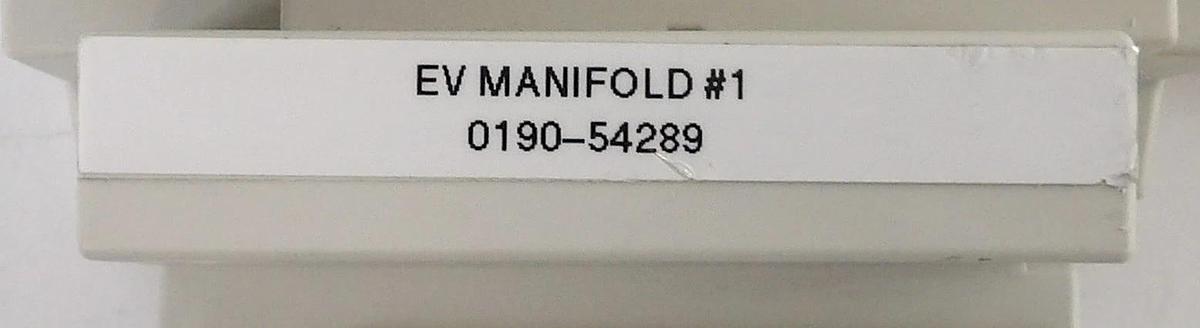 Used SMC 0190-54289 15-Port Pneumatic Manifold AMAT Working