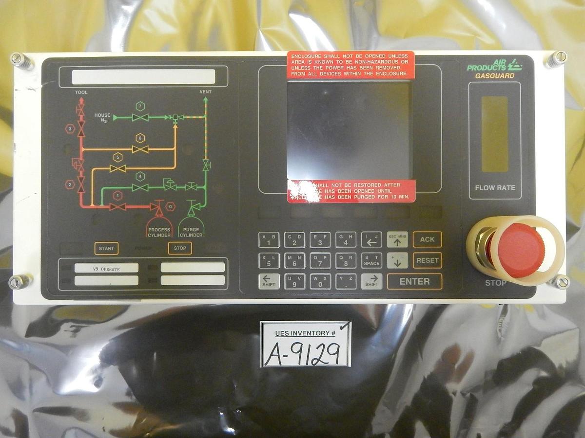 Used Air Products 1-809-602562 Gasguard Operator Interface Display Panel Used Working