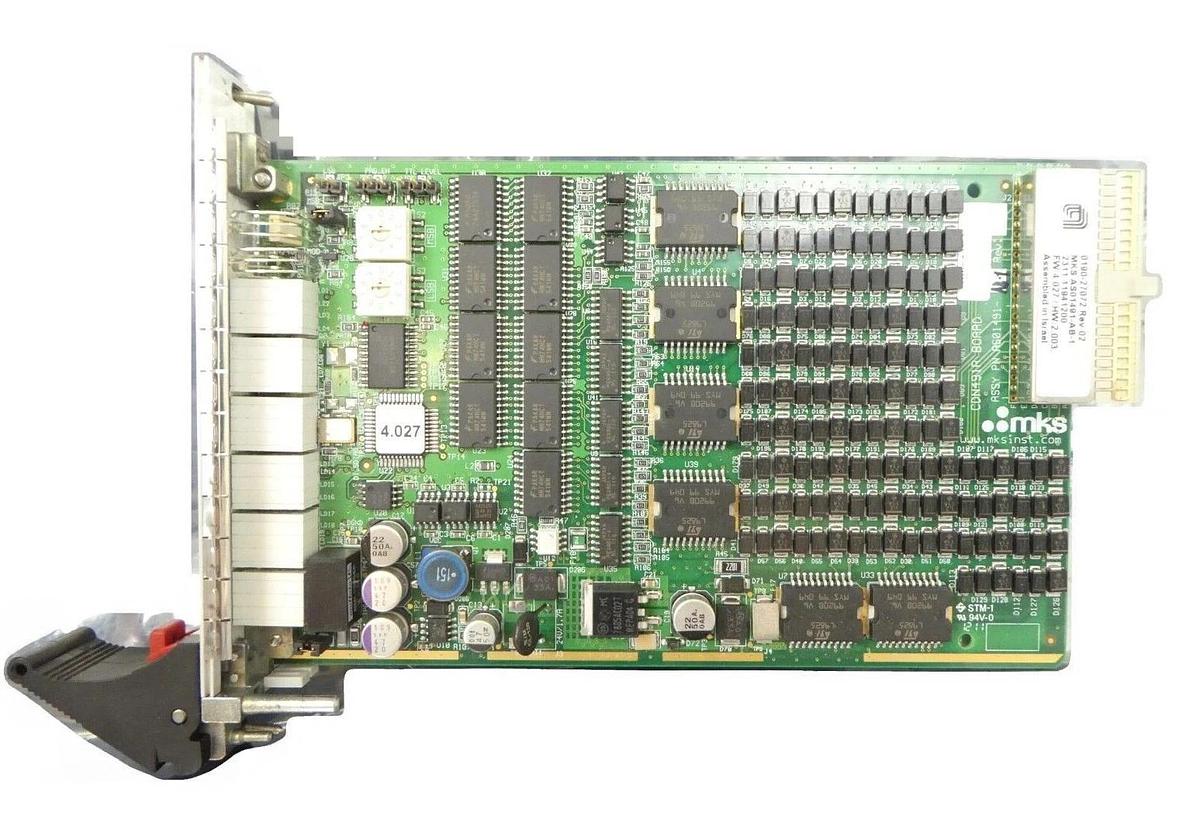 Used MKS Instruments AS01491-AB-1 PCB Card CDN491R AMAT 0190-27072 Producer Working