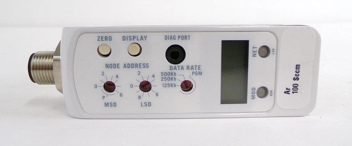 Brooks Instrument GF125C-910716 Mass Flow Controller MFC 100 SCCM Ar New Spare