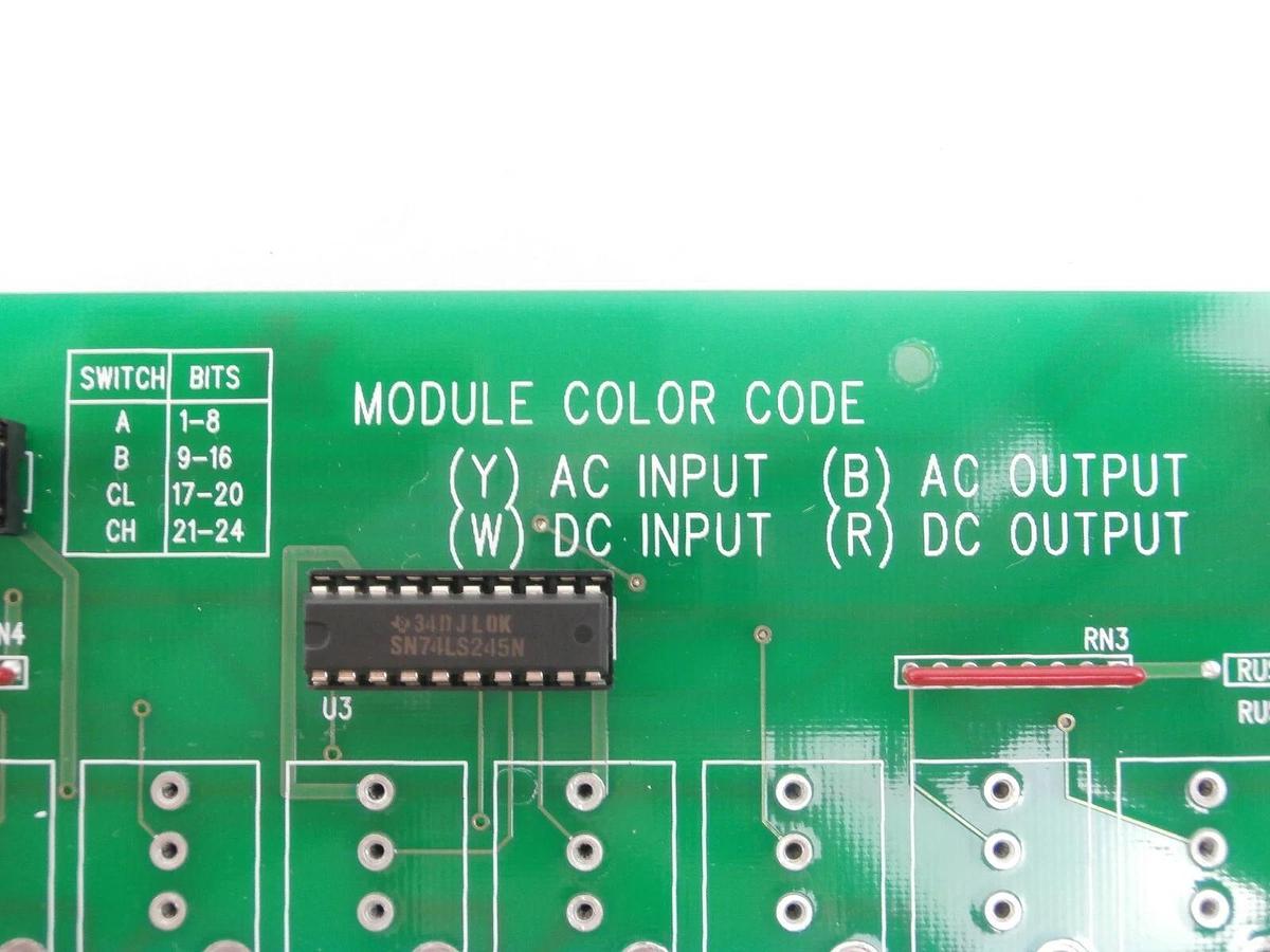 Used CyberResearch Module Color Code 24-Channel Input Interface 1781-IB5S PCB Working