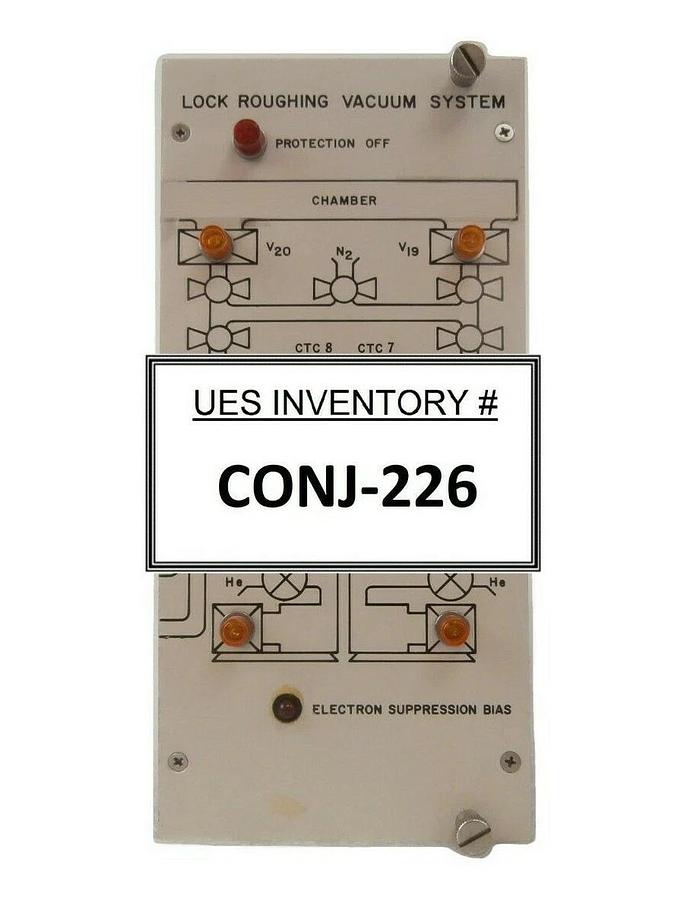 Used Varian Semiconductor H0409-1 Lock Roughing Vacuum System H0409001 No Cover Spare