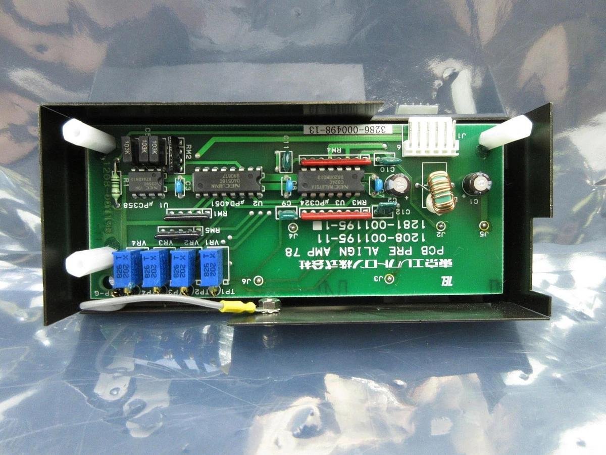 Used TEL Tokyo Electron 1281-001195-1 Prealigner AMP 78 PCB 1208-001195-11 Working