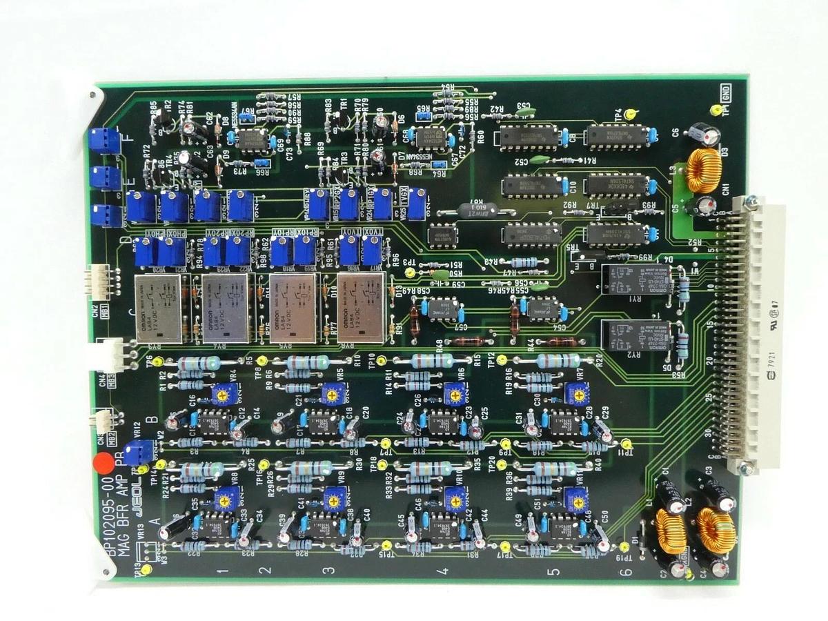 Used JEOL BP102095-00 MAG BFR AMP PB PCB Card JWS-7555S Wafer Review SEM Working