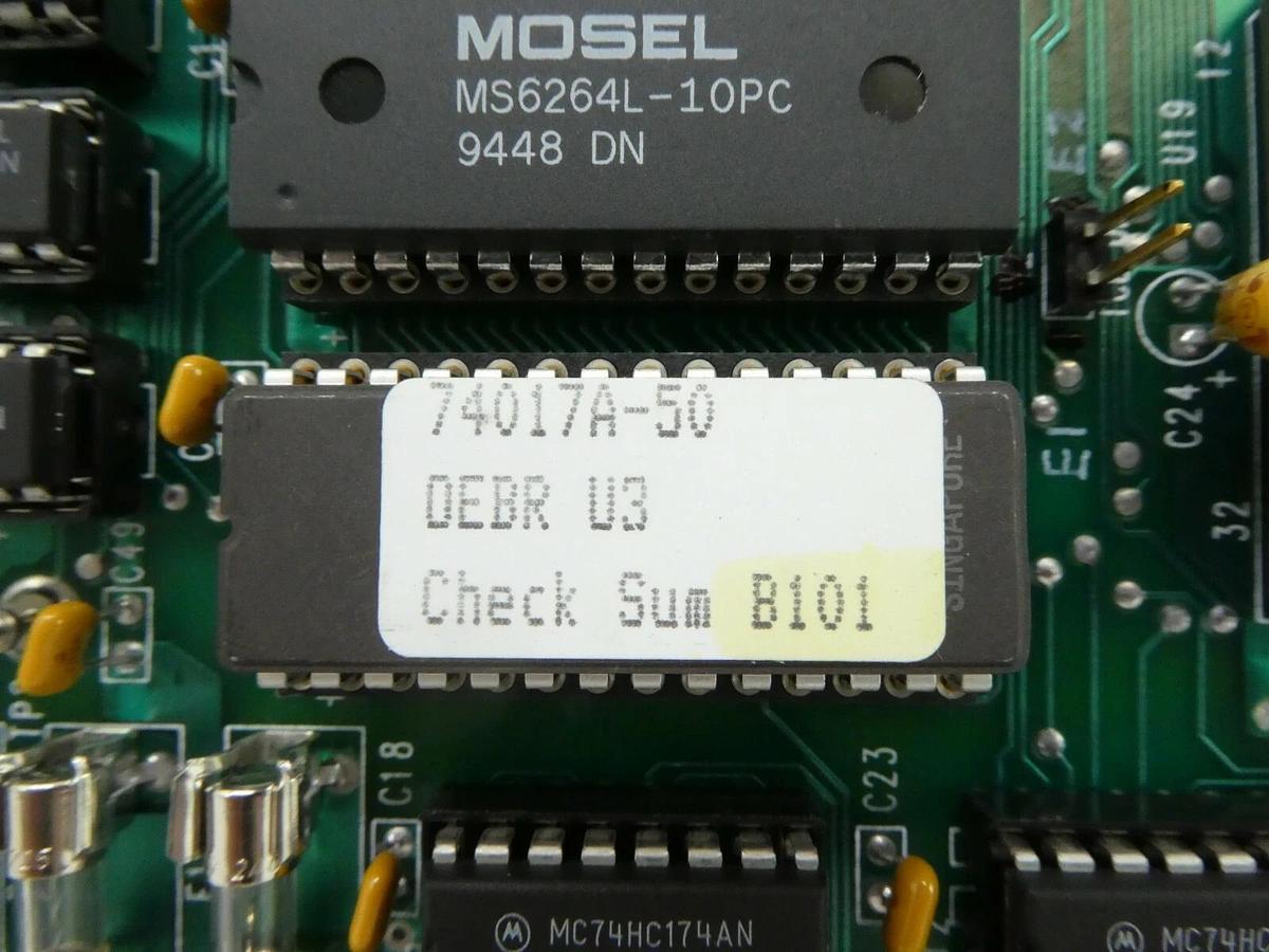 Used SVG Silicon Valley Group 99-80210C5-01G Controller Board PCB 80219AB-01 90S DUV