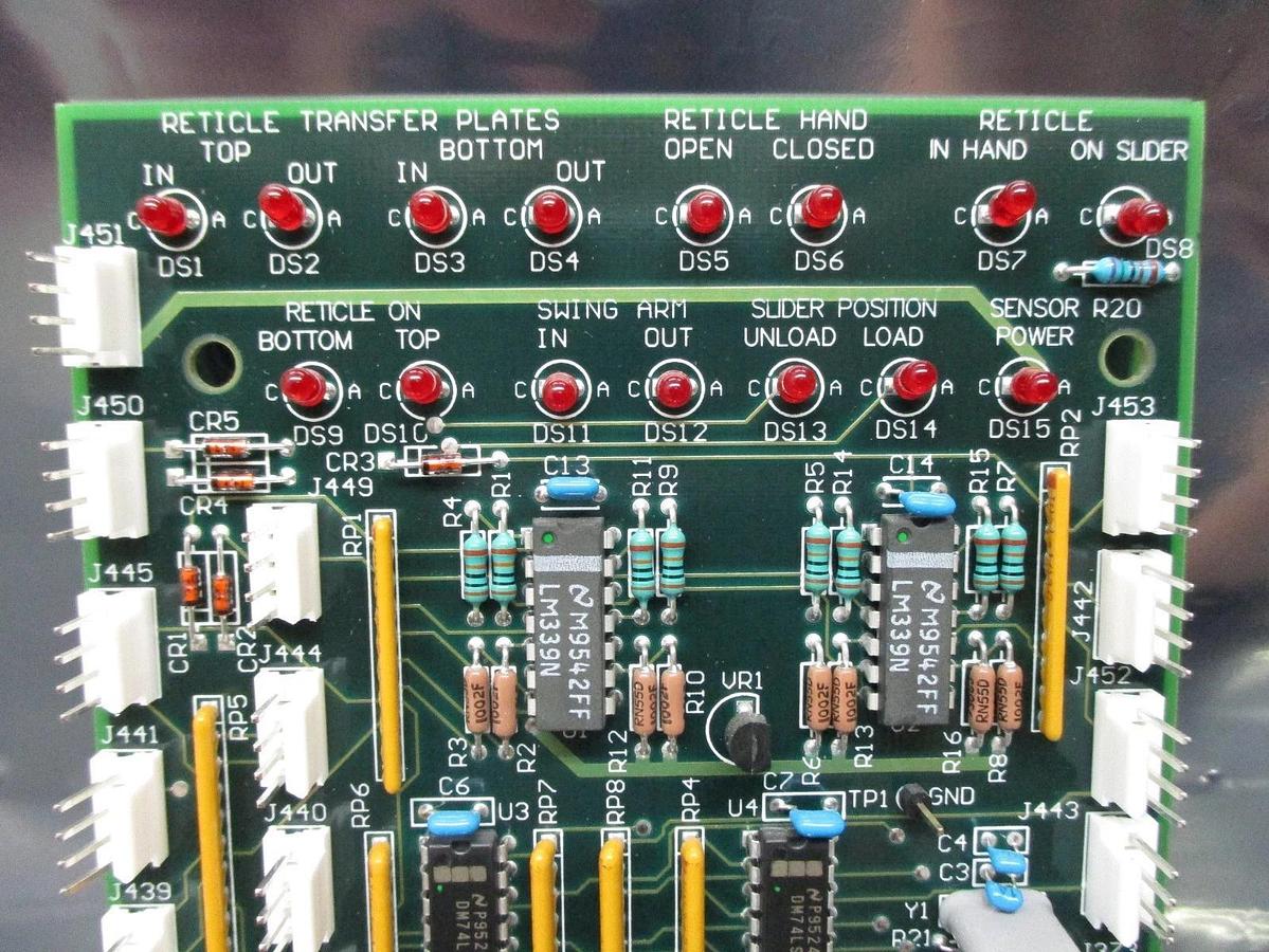Used Ultratech Stepper 03-15-06034 Dual Stack Reticle Library Board PCB Used Working
