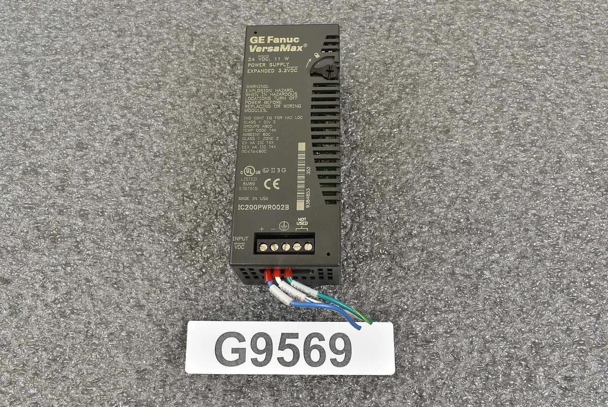Used GE Fanuc IC200PWR002B VersaMax Power Supply
