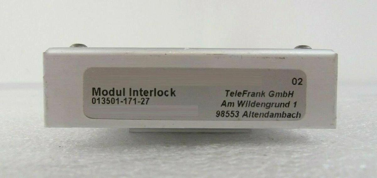 Used TeleFrank 013501-171-27 Modul Interlock Brooks Fixload V6 Reseller Lot of 2