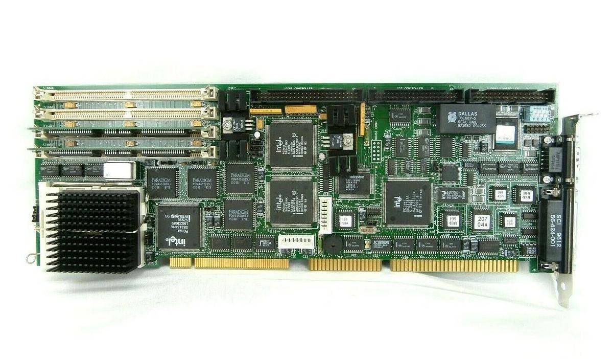 Used Texas Microsystems 23374 SBC Single Board Computer PCB Card Greyhound1 Rev B SVG