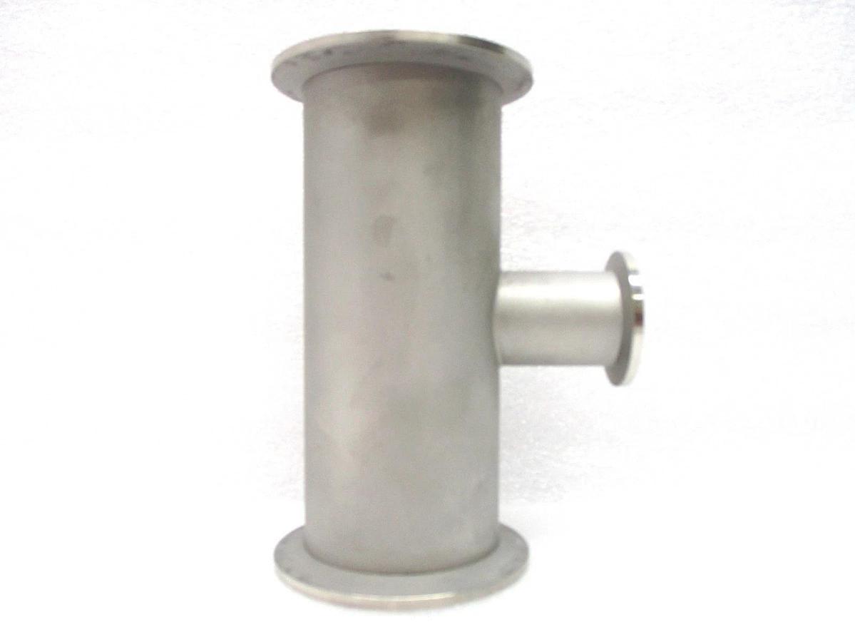 Used Edwards C10517431 Straight Nipple Vacuum Tee Flange NW50 NW25 Working Spare