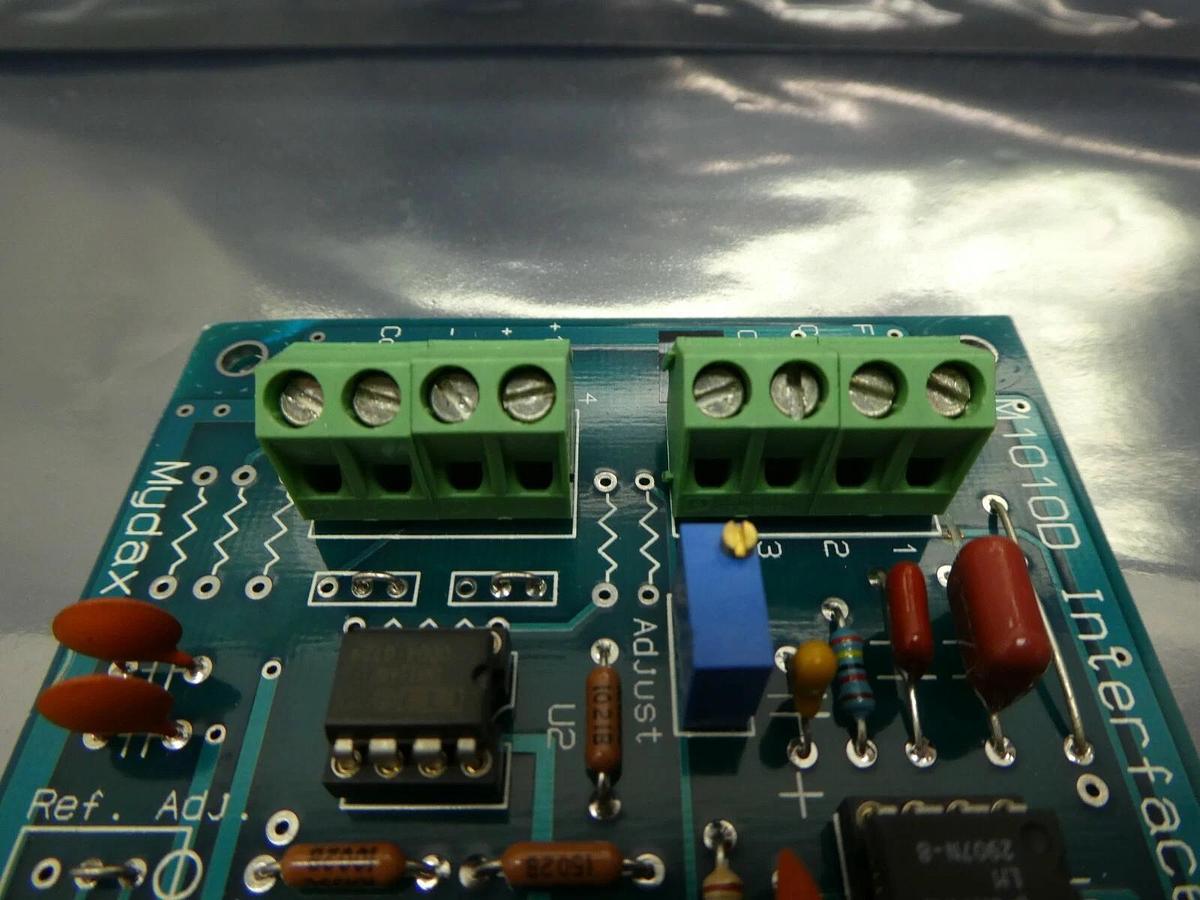 Used Mydax M1010D Flowmeter Interface/Relay Board PCB Chiller 1M9W-T Used Working