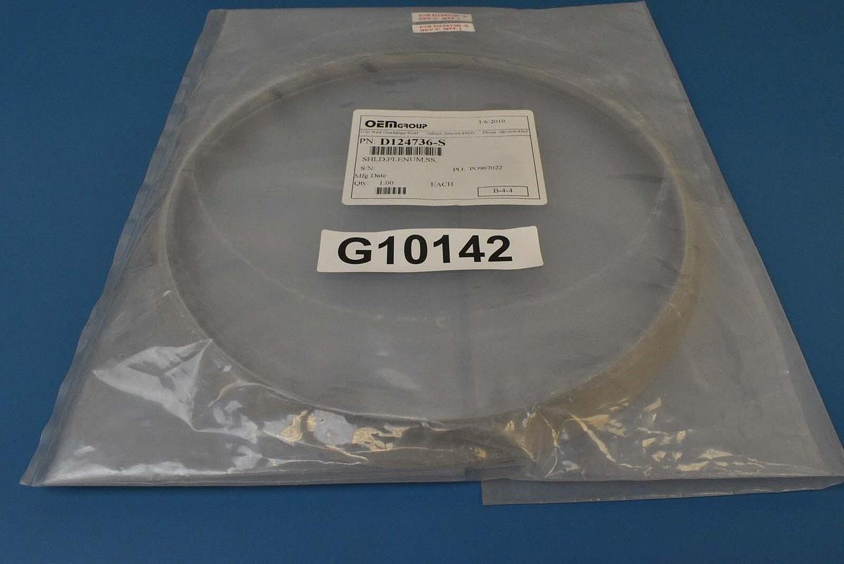 Used Tokyo Electron D124736-S Shield Plenum