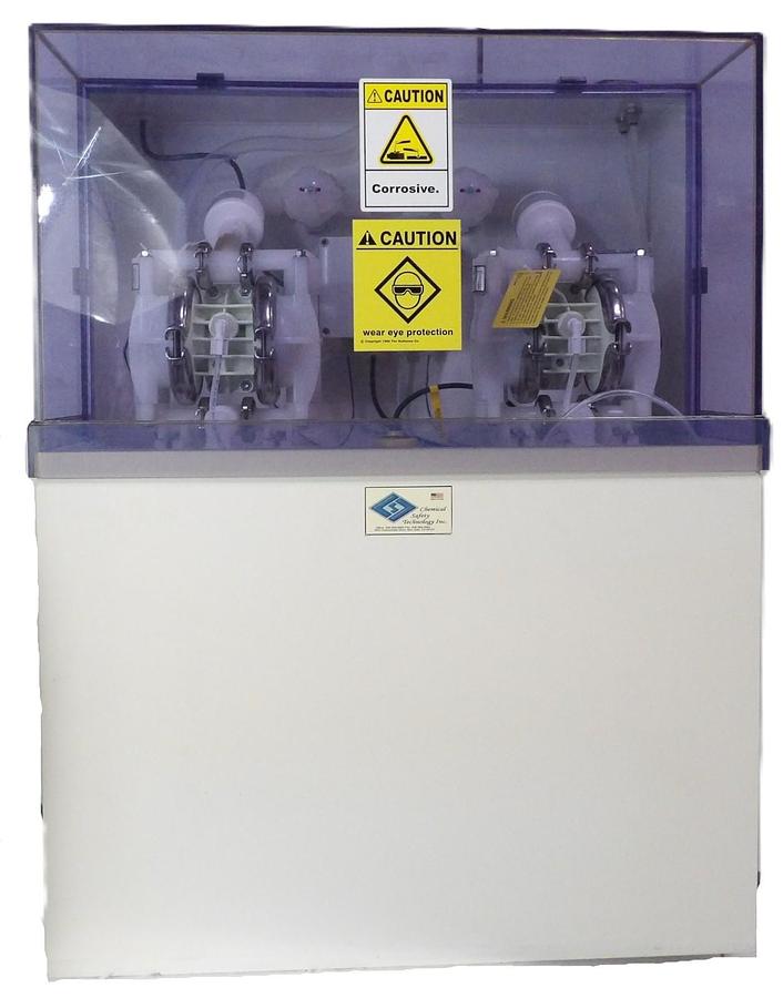 Chemical Safety Technology CST-15/2-APS Duplex Acid Pump Station New Spare
