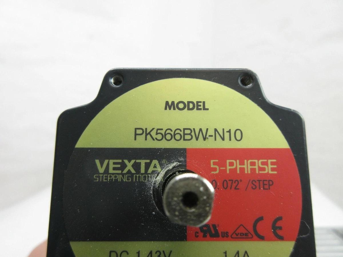 Used Oriental Motor UDK5214NW 5-Phase Driver and Motor Set PK566BW-N10 Used Working