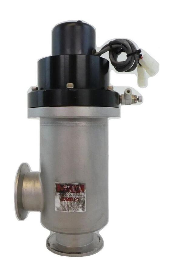 Used MKS Instruments 93-2782 Vacuum Right Angle Pneumatic Valve Working Surplus