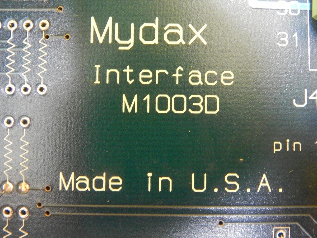 Used Mydax M1003D I/O Interface Board PCB Chiller 1M9W-T Used Working