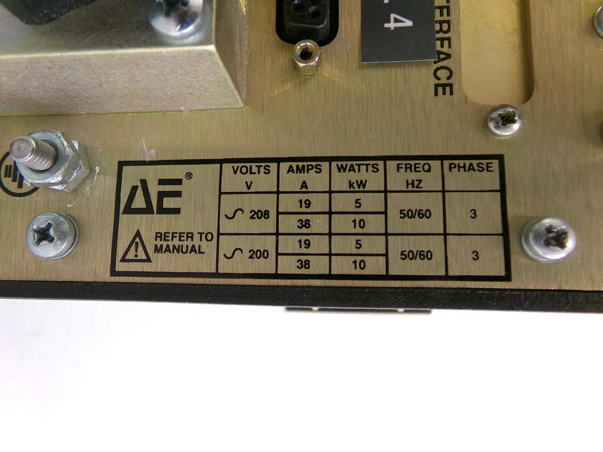 Used MDX 10K AE Advanced Energy 3152012-043 Slave DC Power Supply Working Surplus