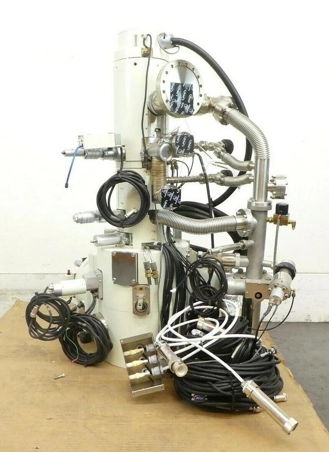Used JEOL JSM-6300F SEM Scanning Electron Microscope Column Assembly Untested Surplus