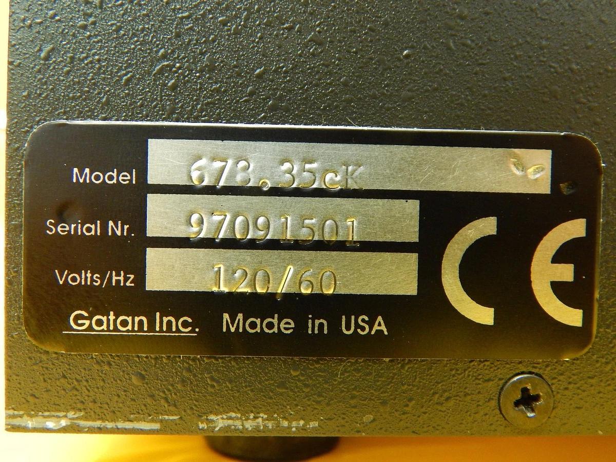 Used Gatan 678.35000 Gate Valve Controller 678.35cK JEM-2010F TEM Used Working