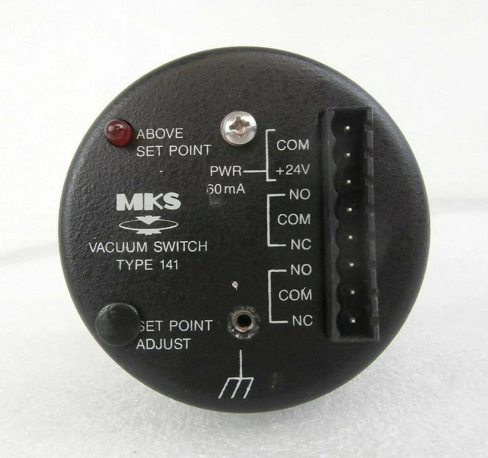 Used MKS Instruments 141AA-00010BB-S Baratron Pressure Transducer Type 141 Working