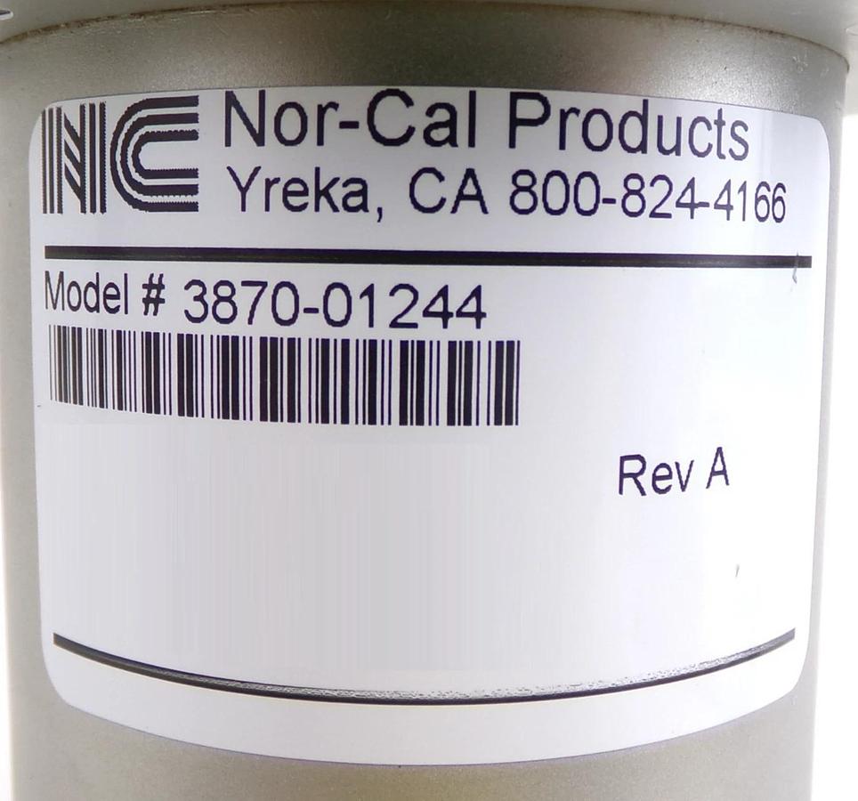 Used Nor-Cal Products 3870-01244 Angle Valve AMAT Reseller Lot of 3 Working
