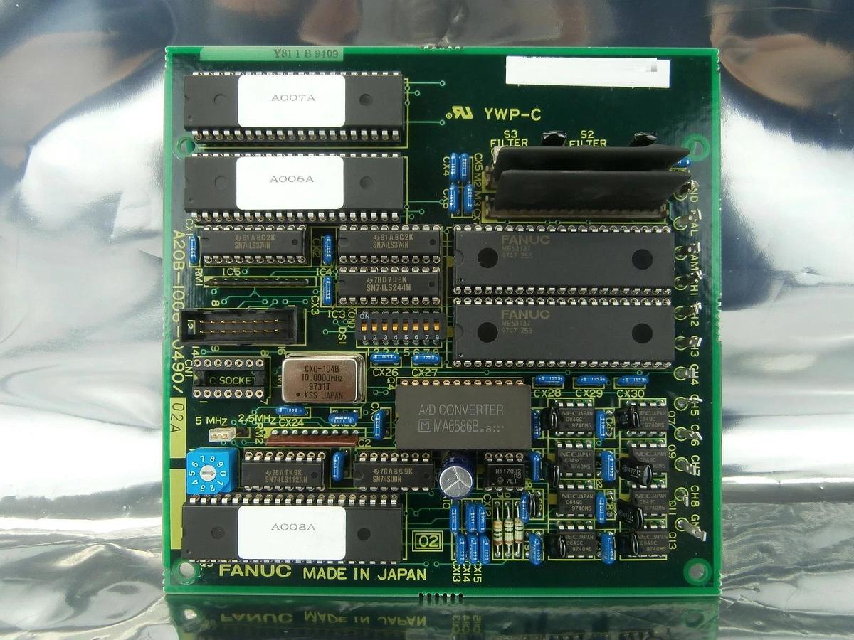 Used Fanuc A20B-1006-0490/02A Servo Test Board PCB Nordiko 9550 Used Working