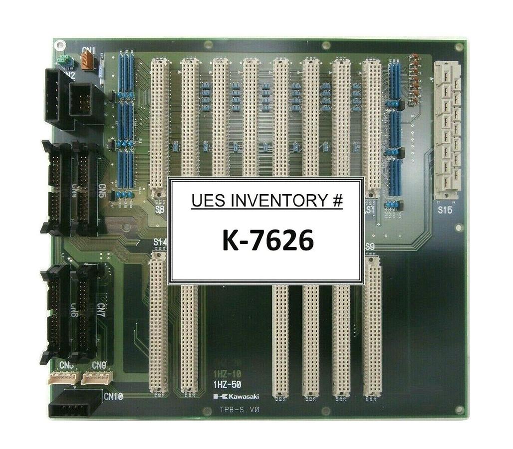 Used Kawasaki 1HZ-50 Robot Controller Backplane Interface PCB 1HZ-40 Working Surplus