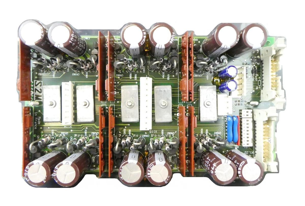 Used Edwards S2M 540-01-b Turbomolecular Pump Controller Capacitor PCB Turbo Working