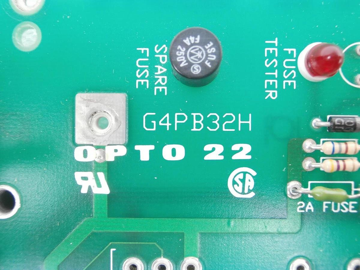 Used Opto 22 G4PB32H 32-Channel Field Control I/O Chassis PCB Reseller Lot of 2 Spare