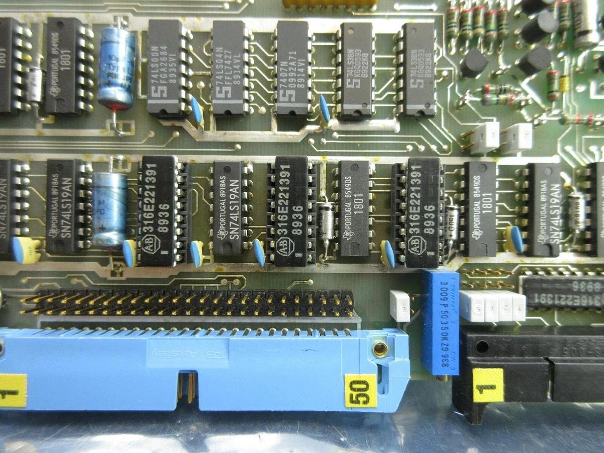 Used ASML 4022.230.0535 Processor PCB Card PC1701/01 9406.217.0101 PAS 5000/2500 Used