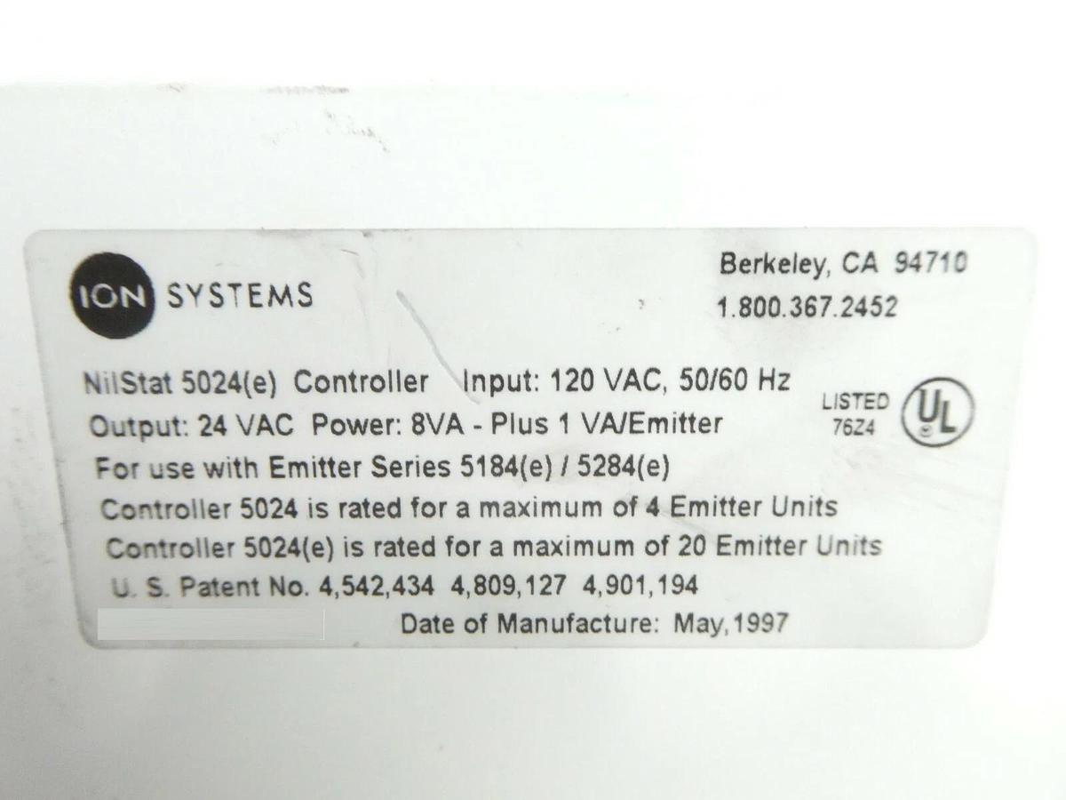 Used ION Systems NilStat 5024(e) Controller Reseller Lot of 3 Used Working