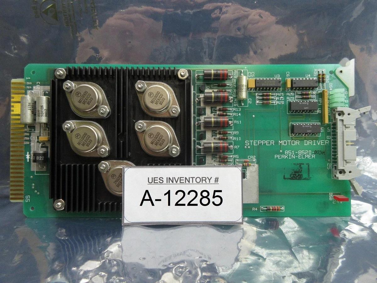 Used Perkin-Elmer 851-8520-003 Stepper Motor Driver PCB Card Rev. H SVG 90S Used