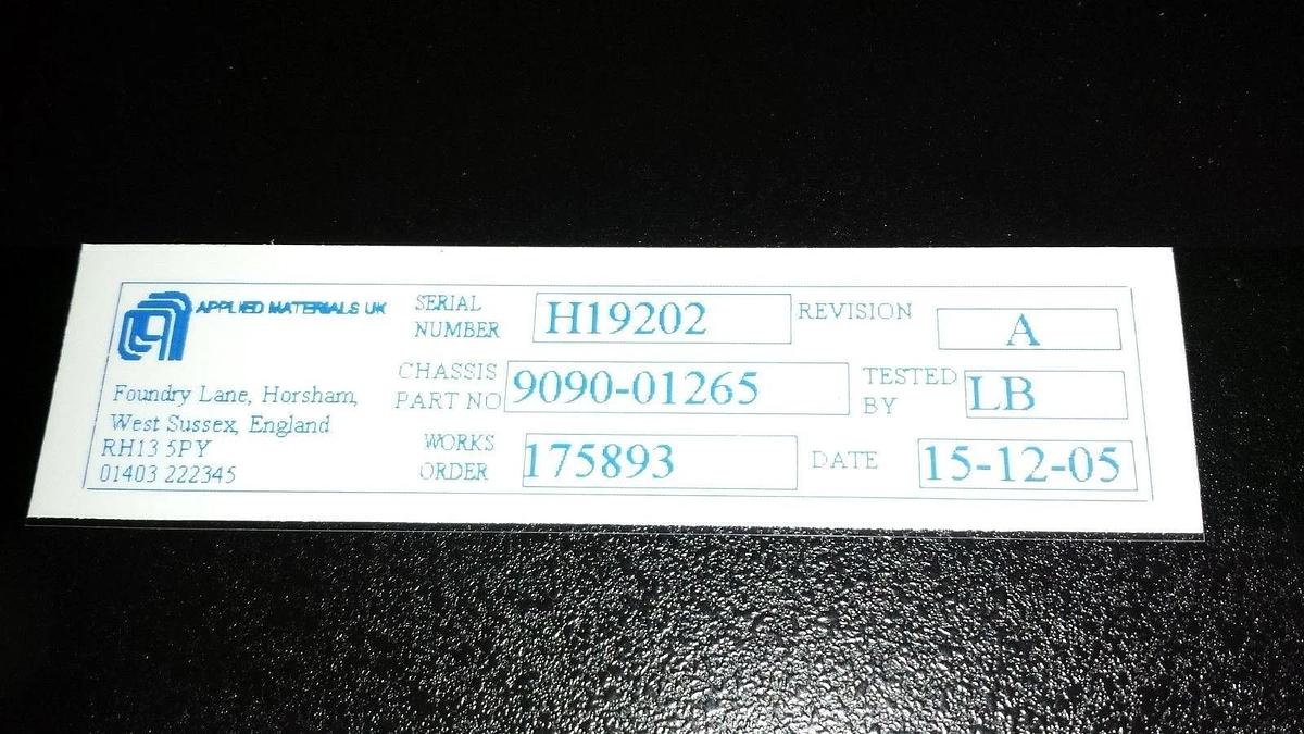 Used Glassman PS/ER06N25.OYZ4 6KV 25MA Power Supply AMAT 9090-01265 Working
