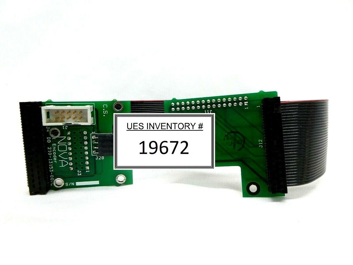 Used Nova X-Axis PCB Assembly Encoder 210-13153-00 Flex210-13154-00 NovaScan Working