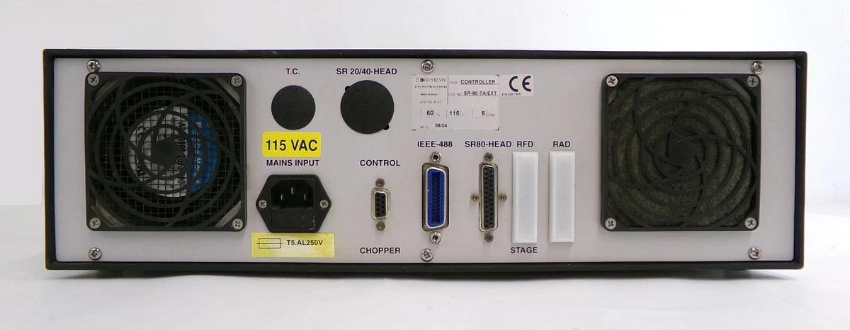 Used CI Systems SR-80-7A/EXT IR Radiation Source Controller SR 80 Spare Surplus