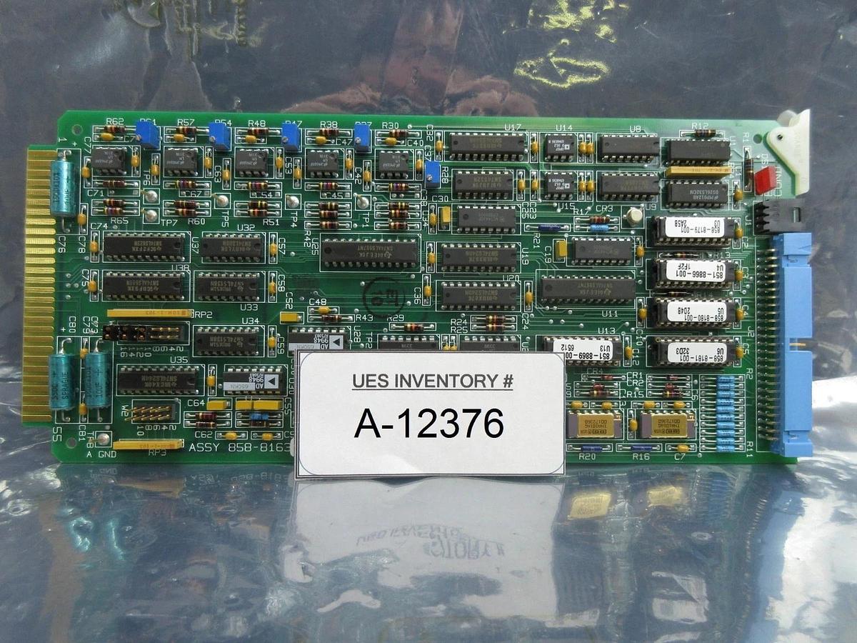 Used SVG Silicon Valley Group 858-8163-003 Processor PCB Card Rev. B 90S Used Working