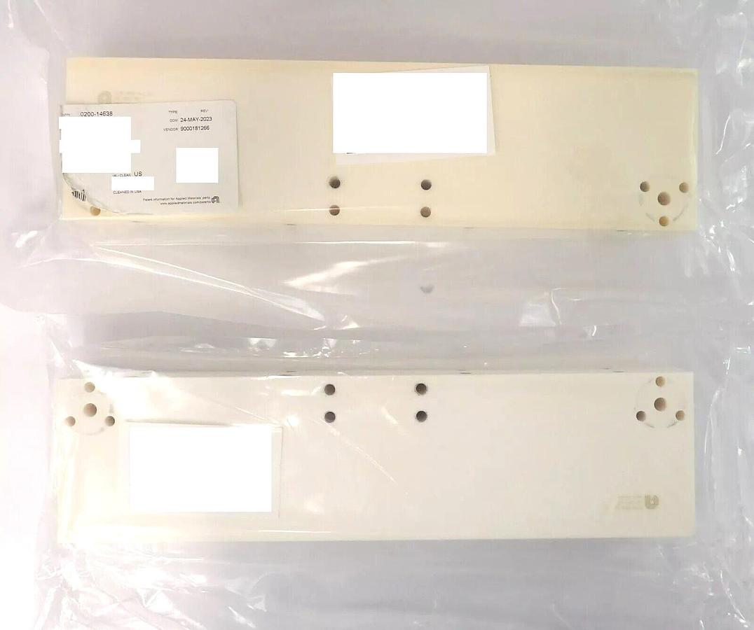 Used AMAT Applied Materials 0200-14638 Ceramic Isolator Manifold Lot of 2 Working