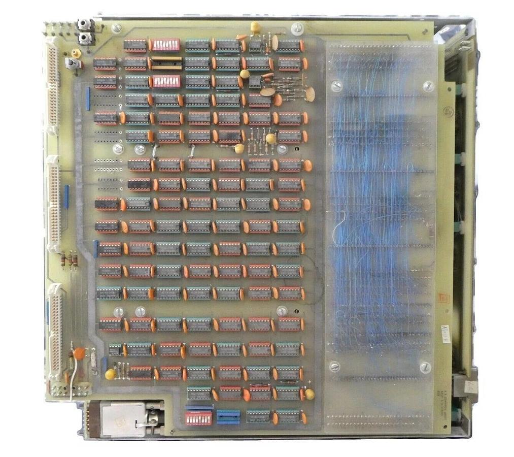 Used Varian VSEA H0289-1 E.S. Control Logic and Pneumatic Rack PCB D-H0121001 Working