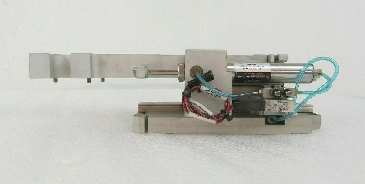 Used KLA-Tencor 0025040-001 Lens Actuator Arm Assembly with Sensors AIT Series Spare