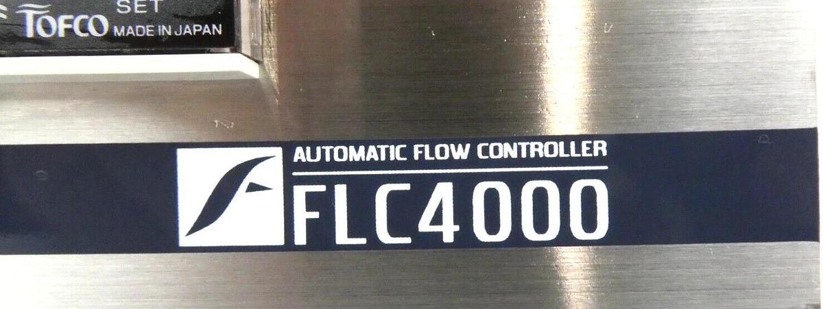 Used Tofco FLC4000-G10-9-A500-AA-TE Automatic Flow Controller FLC4000 Working Surplus