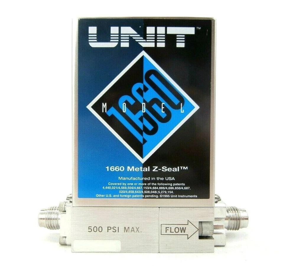 Used UNIT Instruments UFC-1660 Mass Flow Controller MFC 1 SLM CL2 Working Spare