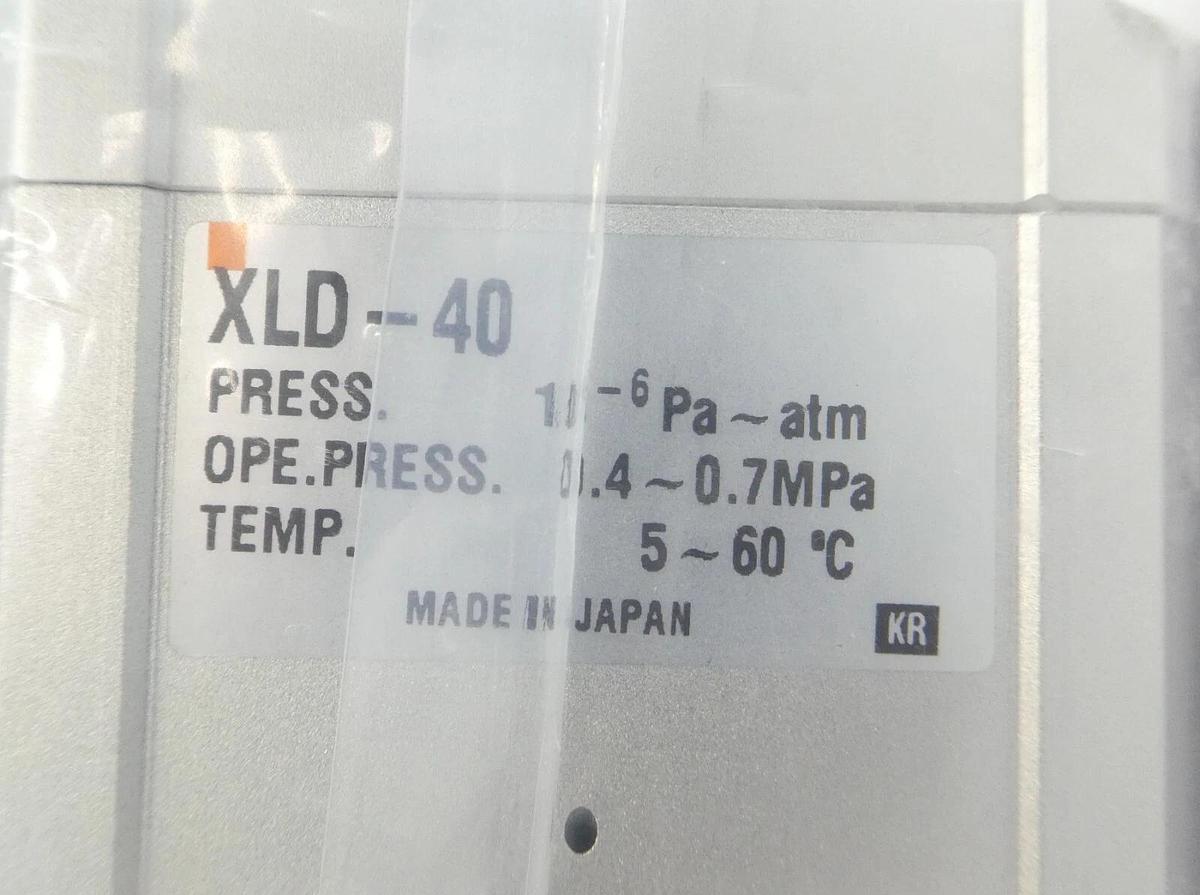 Refurbished SMC XLD-40 Air Operated High Vacuum Angle Valve AMAT 3870-00702 Refurbished