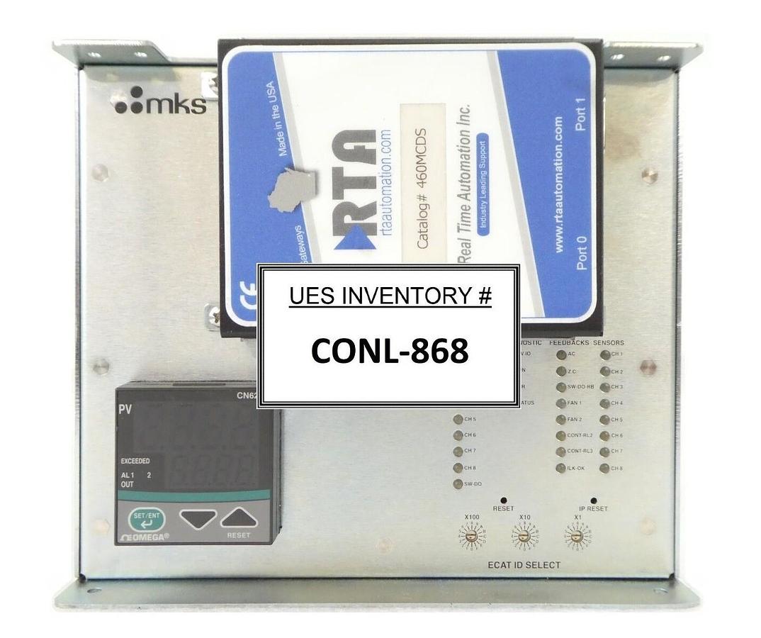 Used MKS Instruments AS01770G-01 Controller Unit CTI CN6221 RTA 460MCDS Working Spare