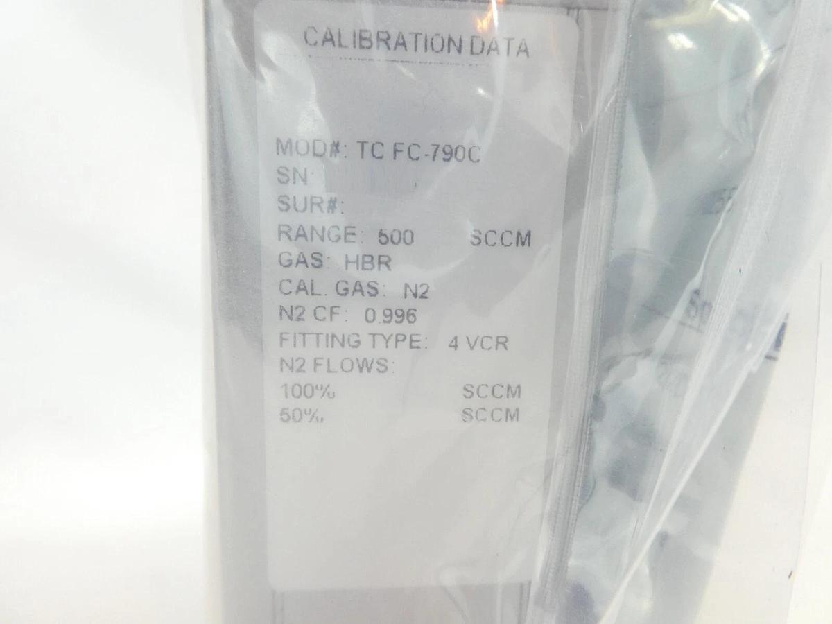 Aera TC FC-790C Mass Flow Controller MFC 500 SCCM HBr Lam 797-005214-624 New