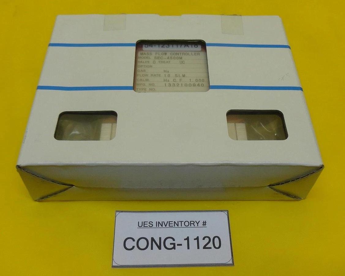Used STEC SEC-4500M Mass Flow Controller MFC 54-123117A18 SEC-4500 10 SLM H2 New