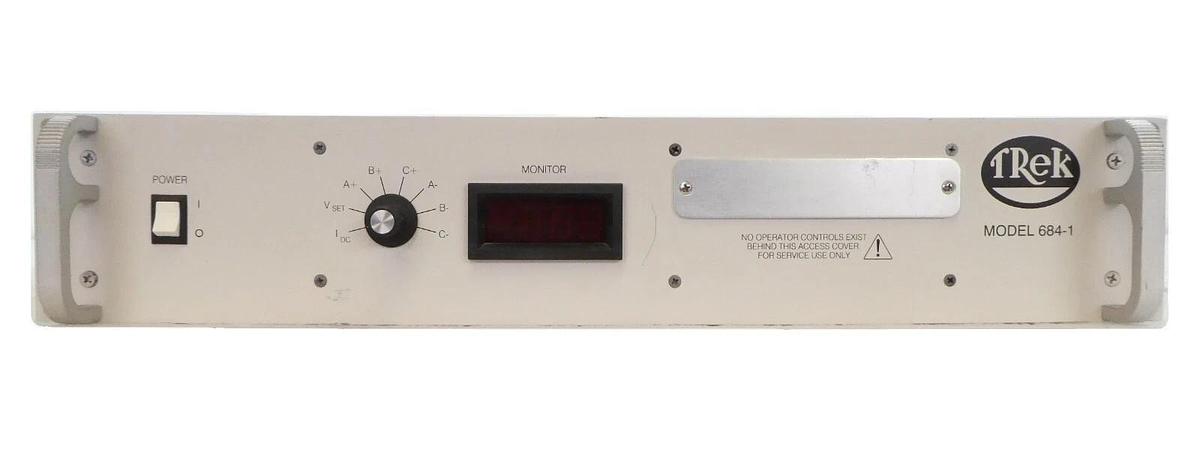 Used Trek 684-1-L-CE ESC Electrostatic Chuck Power Supply G19-00211-00 Untested Spare