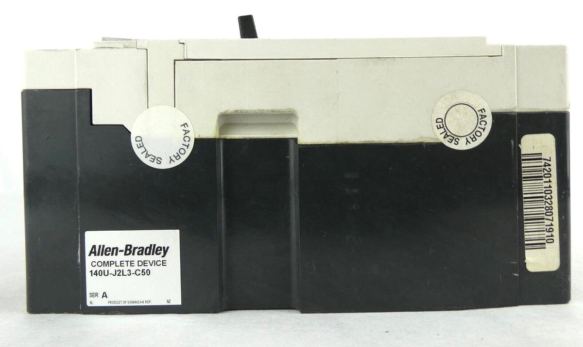 Used AB Allen-Bradley 140U-J2X3 A Circuit Breaker 140U-J2 140U-JTL3-C50 A Working